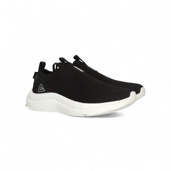 Peak Casual Shoes Black White – Image 2