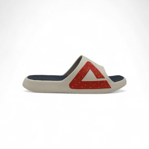 Peak Slippers Off White/Blue