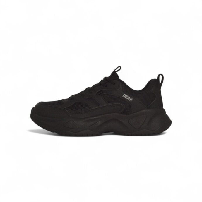 Peak Retro Casual Shoes All Black – Image 3