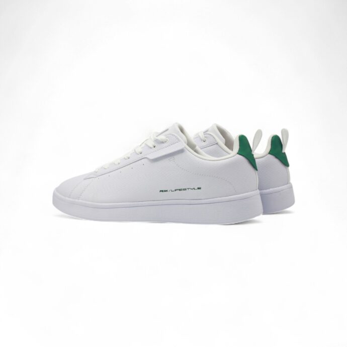 Peak Tibby Casual Shoes White Green – Image 3