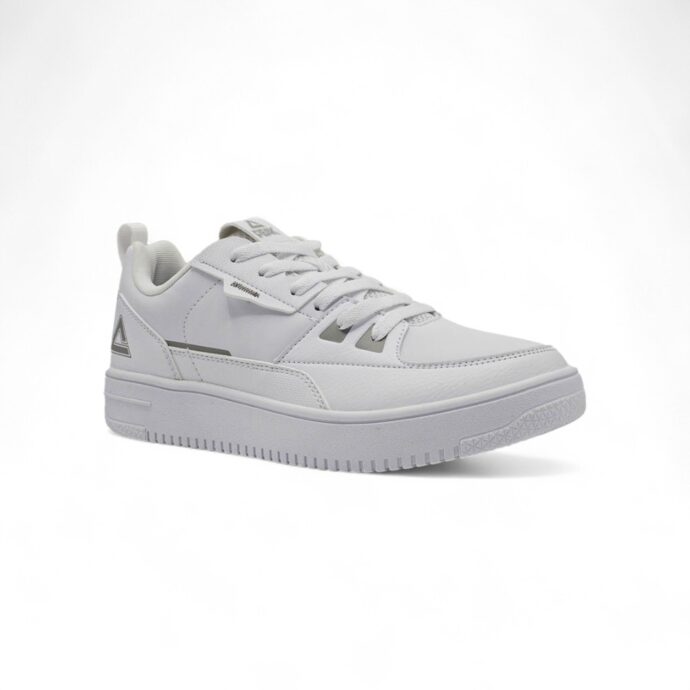 Peak Casual Shoes White Light Grey – Image 4