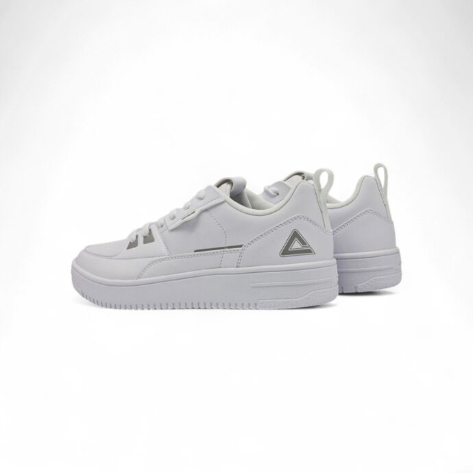 Peak Casual Shoes White Light Grey – Image 5