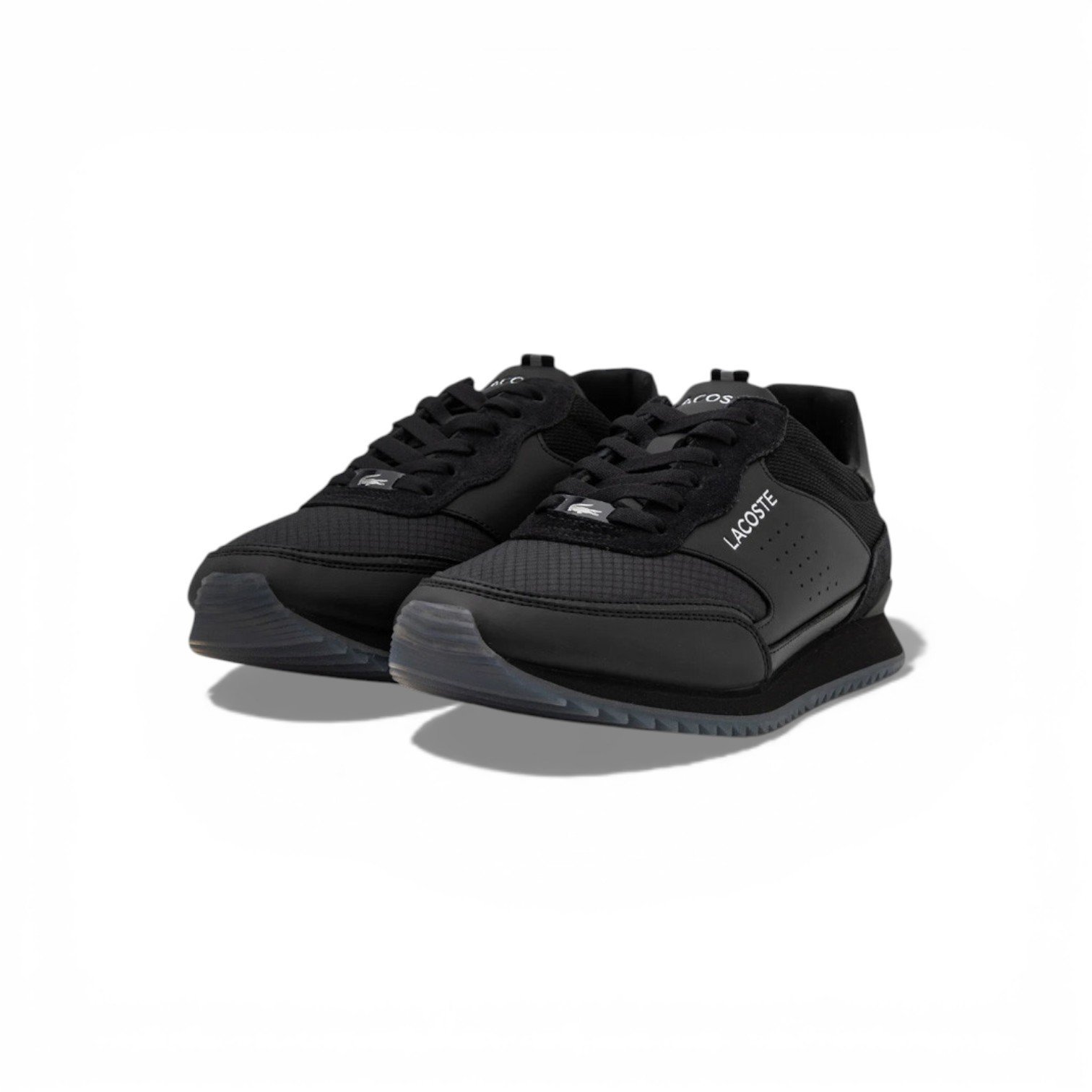 Lacoste Basket Partner luxe 0121 Noir 41SMA0113-02H – Image 4